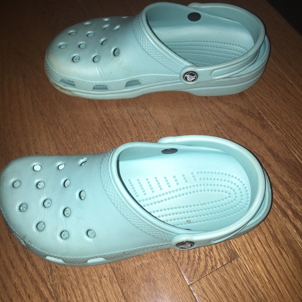 Light Blue Crocs